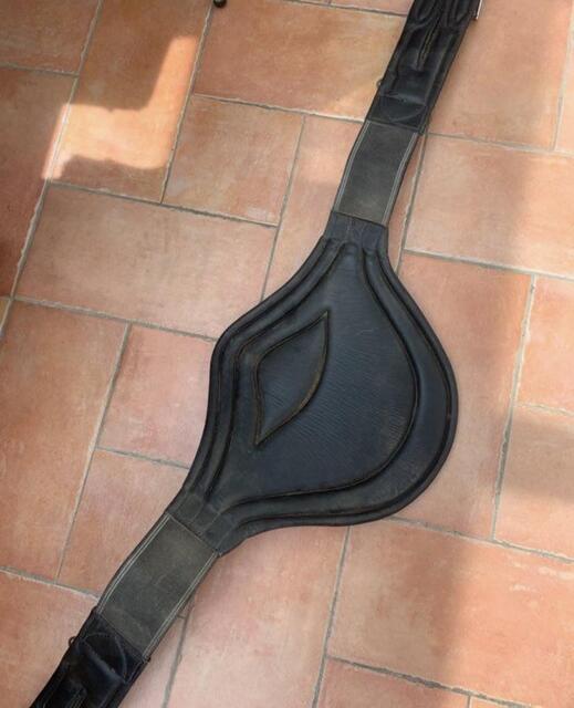 Bavette cuir noir Norton Pro