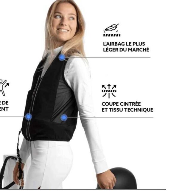 Gilet airbag savefit by Seaver connecté