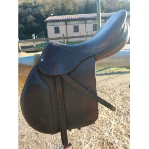 Selle devoucoux 17,5 Havane