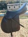 Selle devoucoux 17,5 Havane