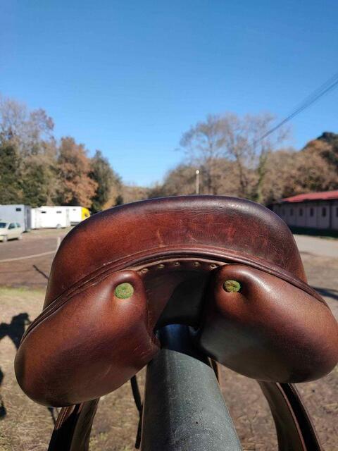 Selle devoucoux 17,5 Havane