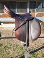 Selle devoucoux 17,5 Havane