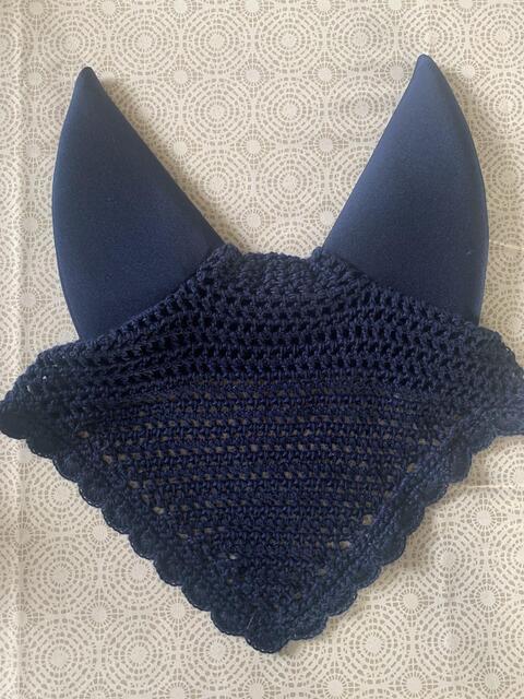 Bonnet antibruit bleu marine