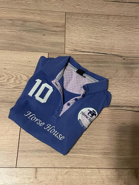 Polo bleu