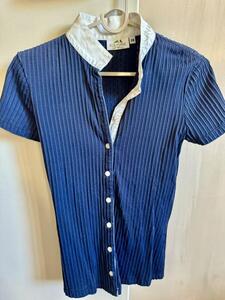 Polo de concours Equiline Bleu Marine