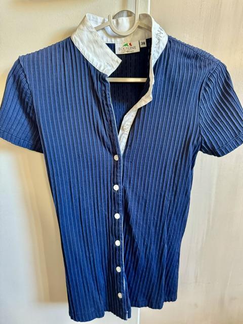 Polo de concours Equiline Bleu Marine