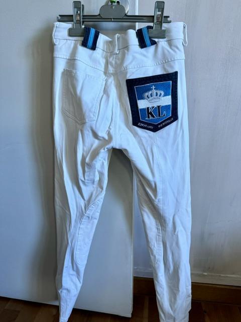 Pantalon de concours Blanc Kingsland