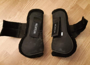 Guetres norton noires moumoute noire