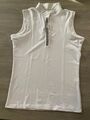 Polo de concours pikeur blanc sans manches taille 38 neuf