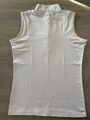 Polo de concours pikeur blanc sans manches taille 38 neuf