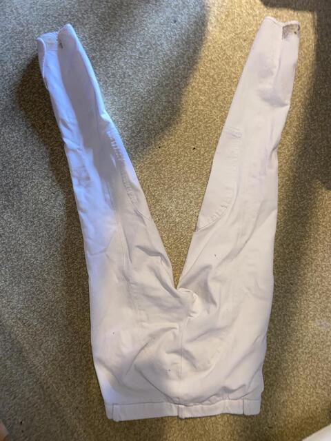 Pantalon blanc concours