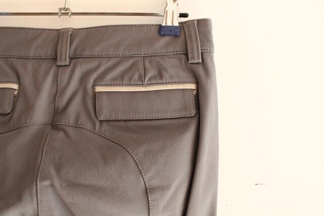 Pantalon Anna Scarpati T36 Gris