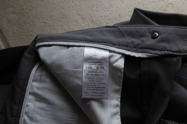 Pantalon Anna Scarpati T36 Gris