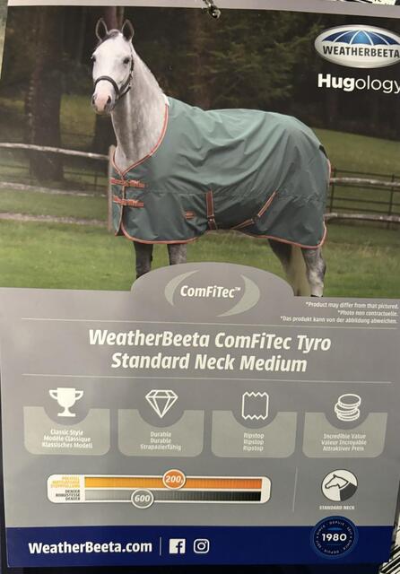 Couverture Weatherbeeta Comfitec Tyro