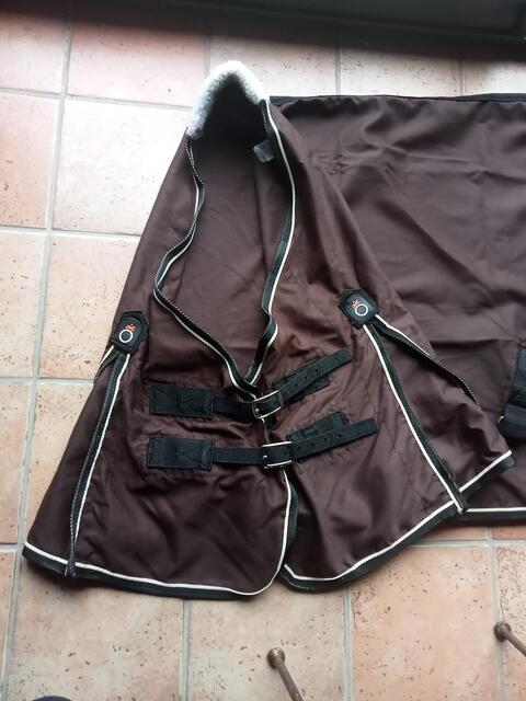 Chemise de box Stable light marron Fouganza