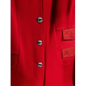 Veste de concours rouge animo