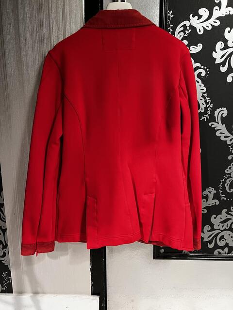 Veste de concours rouge animo