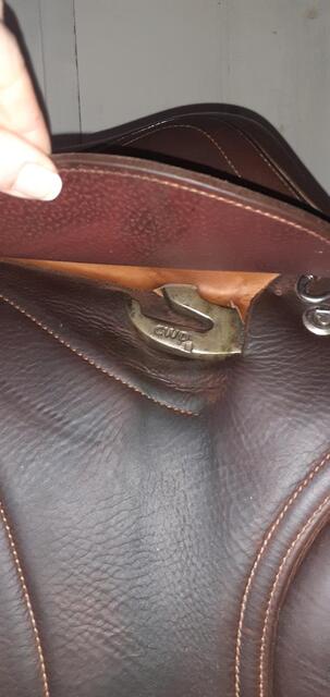 Selle CWD SE02 17", quartiers 2L, refaite en 2022