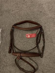 Bridon 1/2 rond double muserolle française
