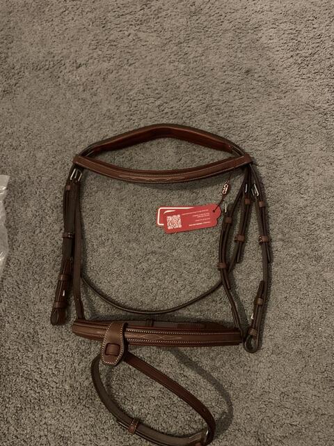 Bridon 1/2 rond double muserolle française