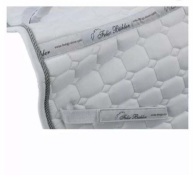 Tapis de selle de Concours blanc « Félix Bühler »