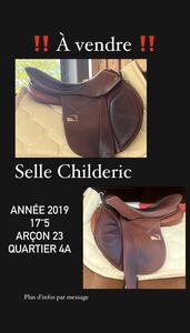 Selle childeric 17’5