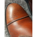 Bottes joel albert marron en cuir