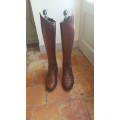 Bottes joel albert marron en cuir