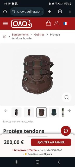 GUÊTRES CWD T3 JAMAIS PORTÉS