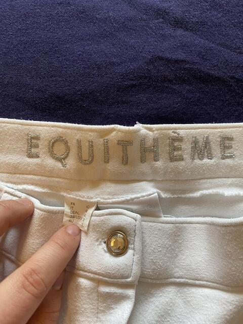 Pantalon blanc Equitheme