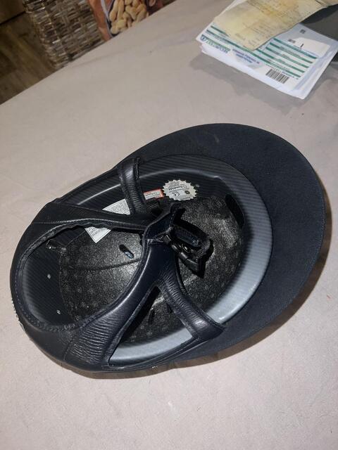 Casque miss Shield marine taille M