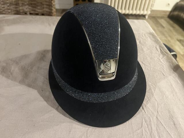 Casque miss Shield marine taille M