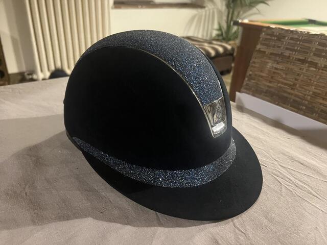 Casque miss Shield marine taille M