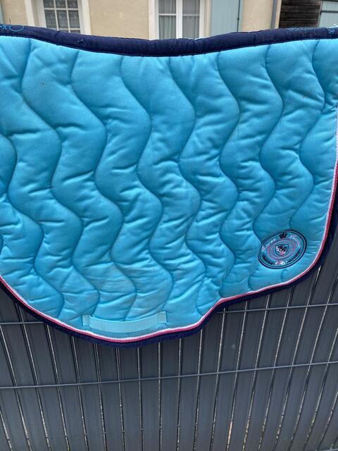 Tapis bleu mixte fouganza
