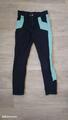 Pantalon bleu/noir