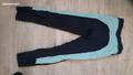 Pantalon bleu/noir