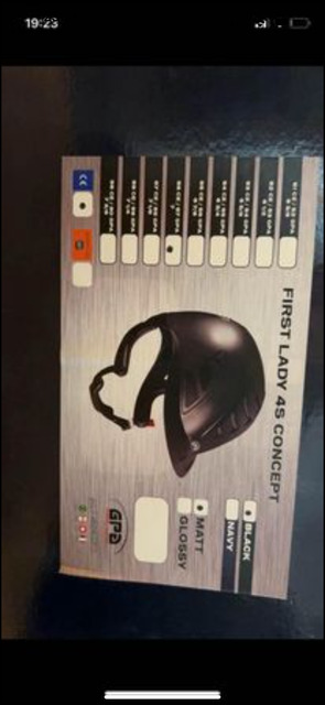 Casque GPA first lady 4S concept