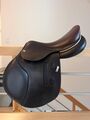 Selle obstacle 2023 semi-creuse 17,5 GBS