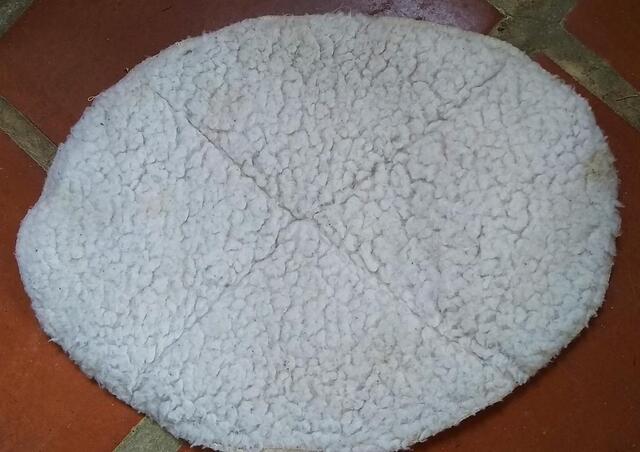tapis de selle rose clair