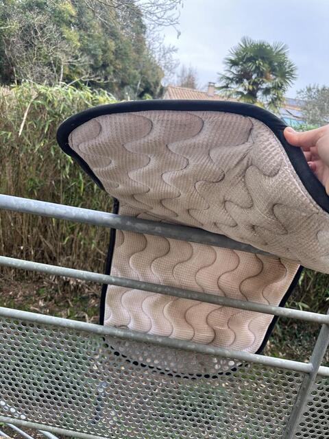 Tapis + bonnet Penelope noir