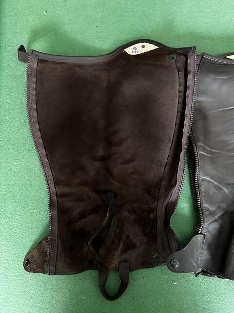 Mini chaps Parlanti buffle marron