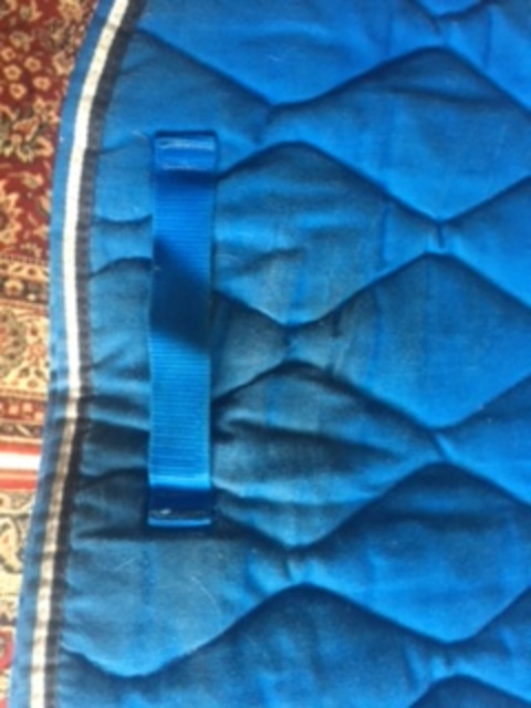 tapis bleu