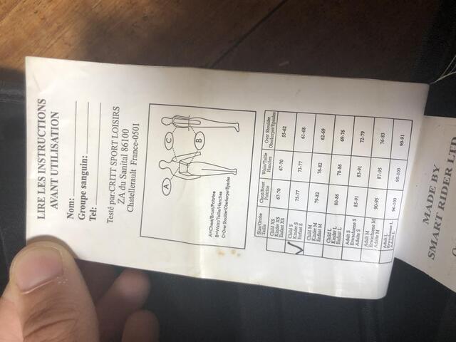 Gilet de protection