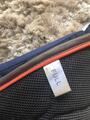 Tapis gem bleu marine cuir