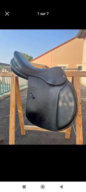 Selle devoucoux Biarritz 17 pouces