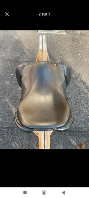 Selle devoucoux Biarritz 17 pouces
