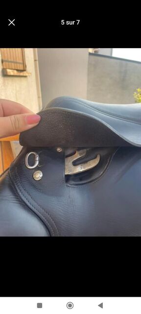 Selle devoucoux Biarritz 17 pouces