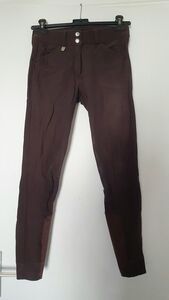 Pantalon Marron chocolat 34