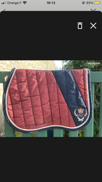 Tapis bordeaux Fouganza