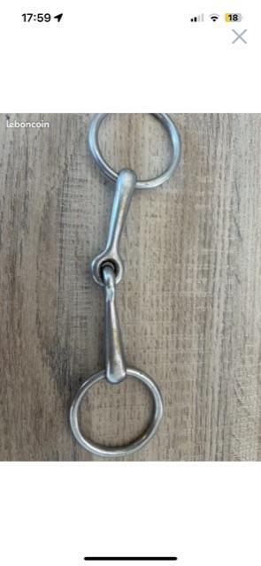 Mors de filet et de bride 115 cm